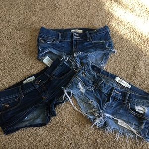 ABERCROMBIE KIDS DENIM SHORTS